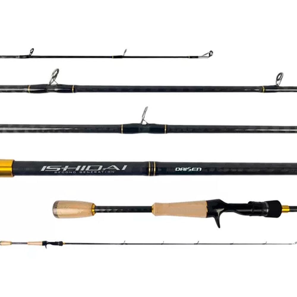 Vara Pesca Daisen Ishidai Carretilha 1,74m Inteiriça 7-14lb ISC-581ML Carbono