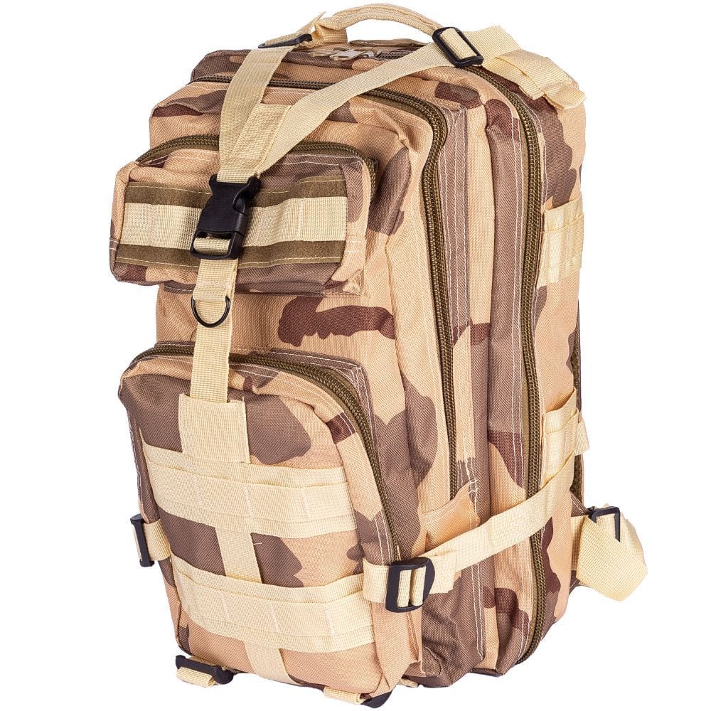 Mochila Multiuso Escolar Cargueira 30 Litros Camping Pesca Cáqui