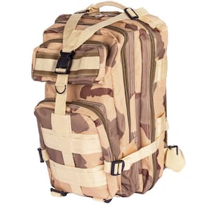 Mochila Multiuso Escolar Cargueira 30 Litros Camping Pesca Cáqui