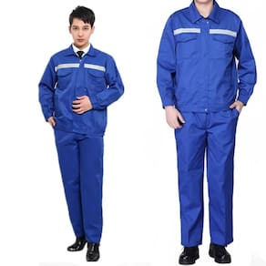 Conjunto Uniforme EPI Segurança Do Trabalho Profissional Faixa Refletiva Eletricista Mecanico Obra Operario