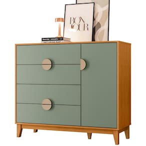 Cômoda Sapateira Ipe Quarto com 4 Gavetas e 1 Porta