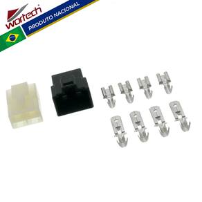 Kit Completo Conector Regulador Retificador Dt 200 - Wortech