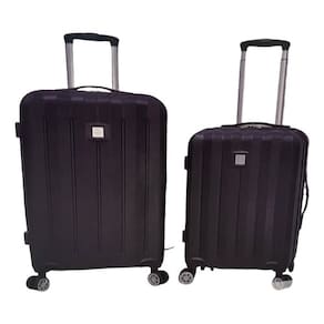 Kit 2 Malas Viagem Lock Button 59x41x27cm E 50x36x24cm