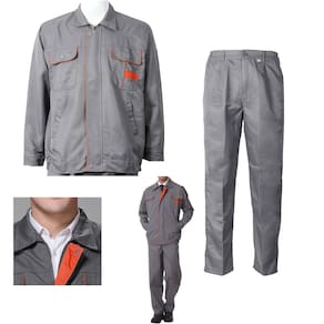 Conjunto Uniforme EPI Listra Refletiva Construçao Civil Obra Segurança Mecanico Prestador de Serviço