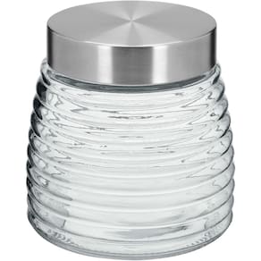 Pote Porta Mantimentos Home&co Vidro 800ml 12x12x12 Cozinha