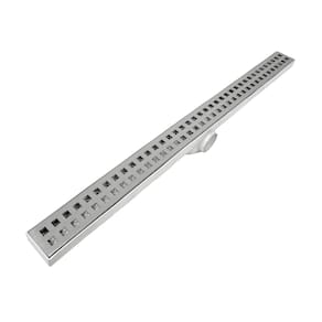 Ralo Escoamento Lavabo Quadrinho 5x70 Inox com Tela br