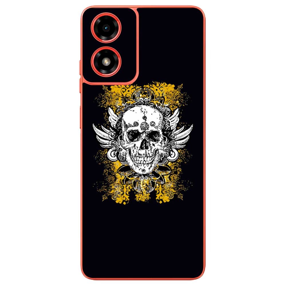 Capa Adesivo Skin374 Verso Para Motorola Moto G04S (2024)