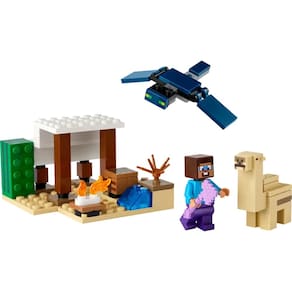 Lego Minecraft 75 Peças Expedição ao Deserto de Steve - 21251