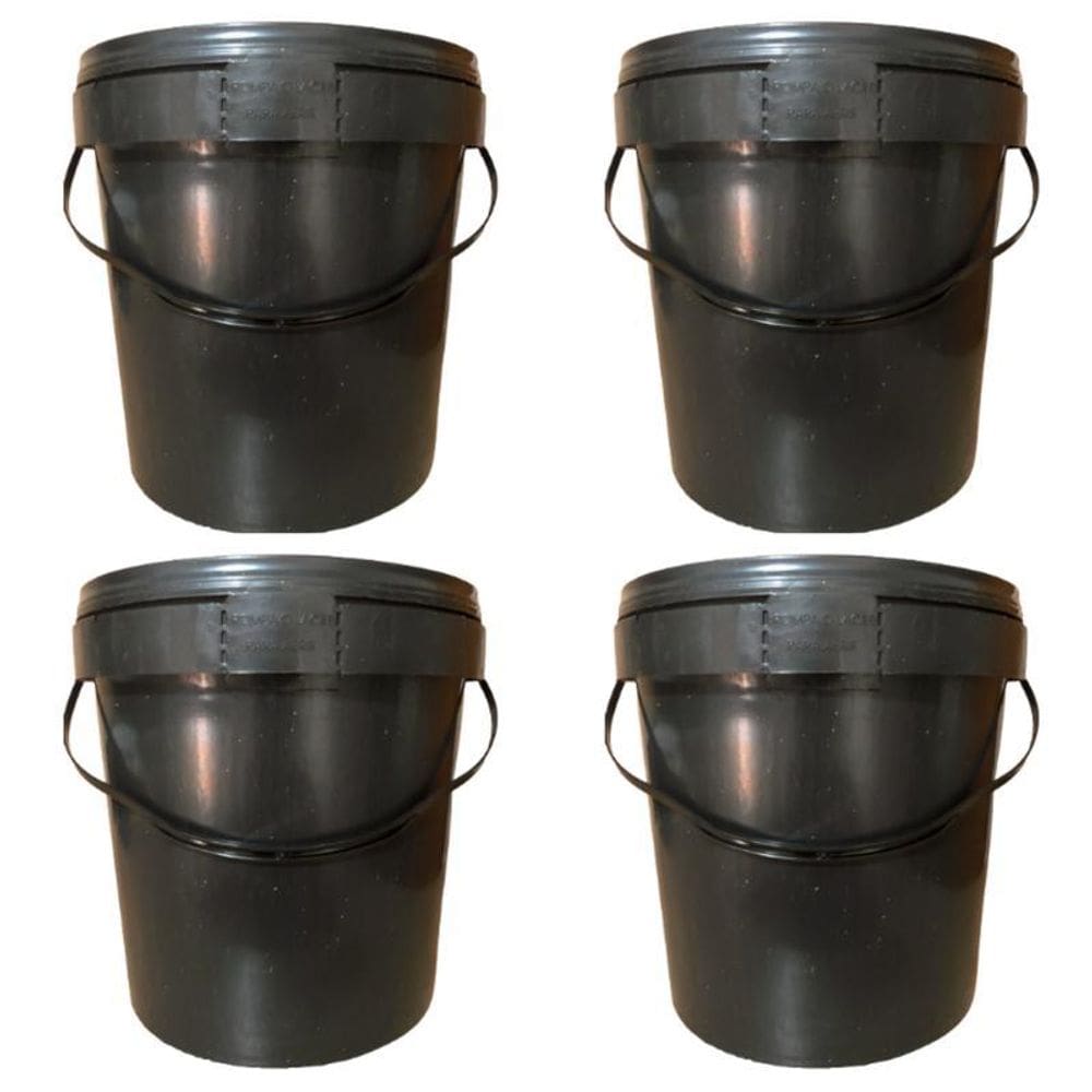 Balde 3L Para Reciclar Óleo Cozinha - 04 Pçs