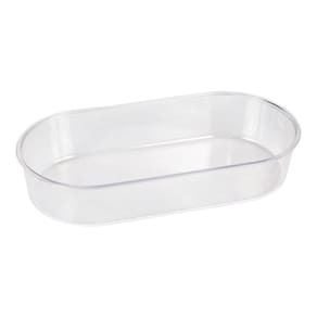Banheira Cristal Incolor Oval Extra Grande 700Ml 6 Unidades