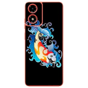 Capa Adesivo Skin053 Verso Para Motorola Moto G04S (2024)