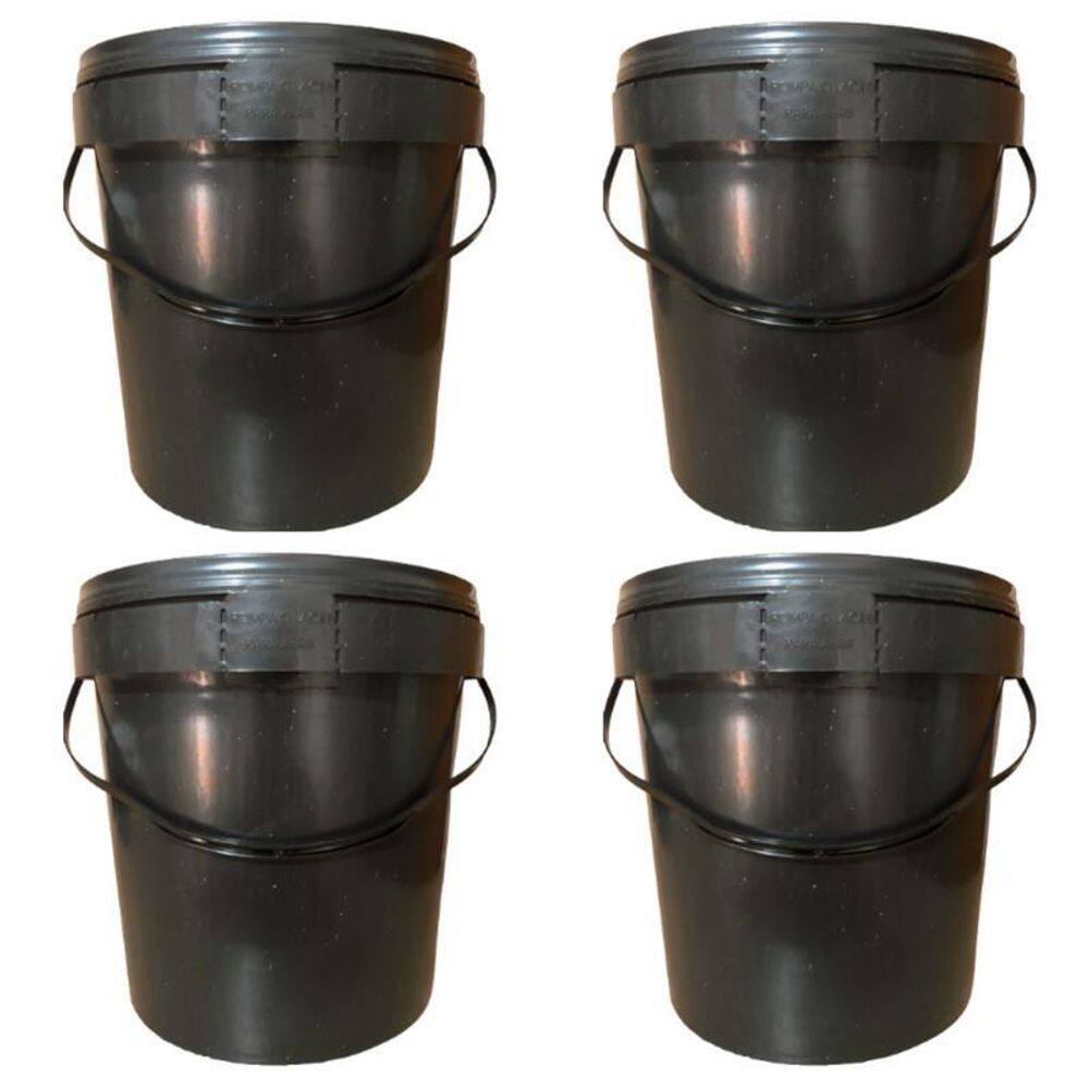 Balde 3L Para Álcool Gel - 04 Pçs