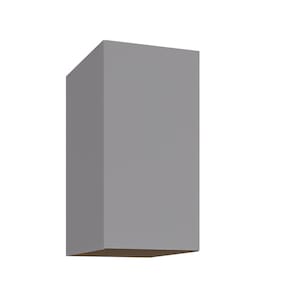 Ponte Para Mesa de Cabeceira com Prateleira Jade CabeCasa MadeiraMadeira Cinza Urbano