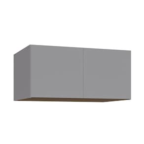 Ponte Modular 80cm com 2 Portas Jade CabeCasa MadeiraMadeira Cinza Urbano