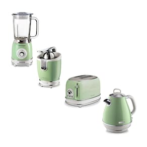 Liquidificador Espremedor Torradeira Chaleira Vintage Verde Ariete 127v