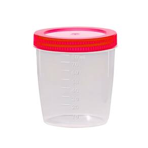 Kit 20 Unid Coletor S/ Pá 80Ml Esterilizado Radiação Ioniz.