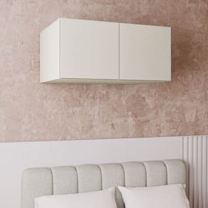 Ponte Modular 80cm com 2 Portas Jade CabeCasa MadeiraMadeira Branco