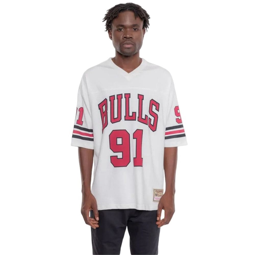 Camiseta Mitchell & Ness Chicago Bulls Football Hwc Oversize