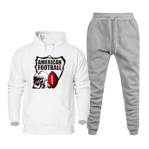 Conjunto Abrigo Moletom Flanelado Plus Size Canguru Com Capuz Calça Flanelada Tamanho Especial