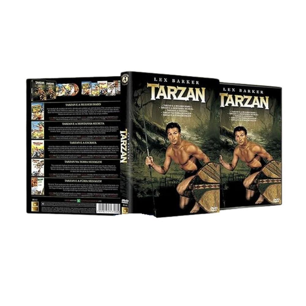 Tarzan - Coleção Le Barker - 5 Dvds + Cards - London