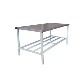 Mesa Tampo Inox 140 X 60 cm BA 1400 600 Metalcubas