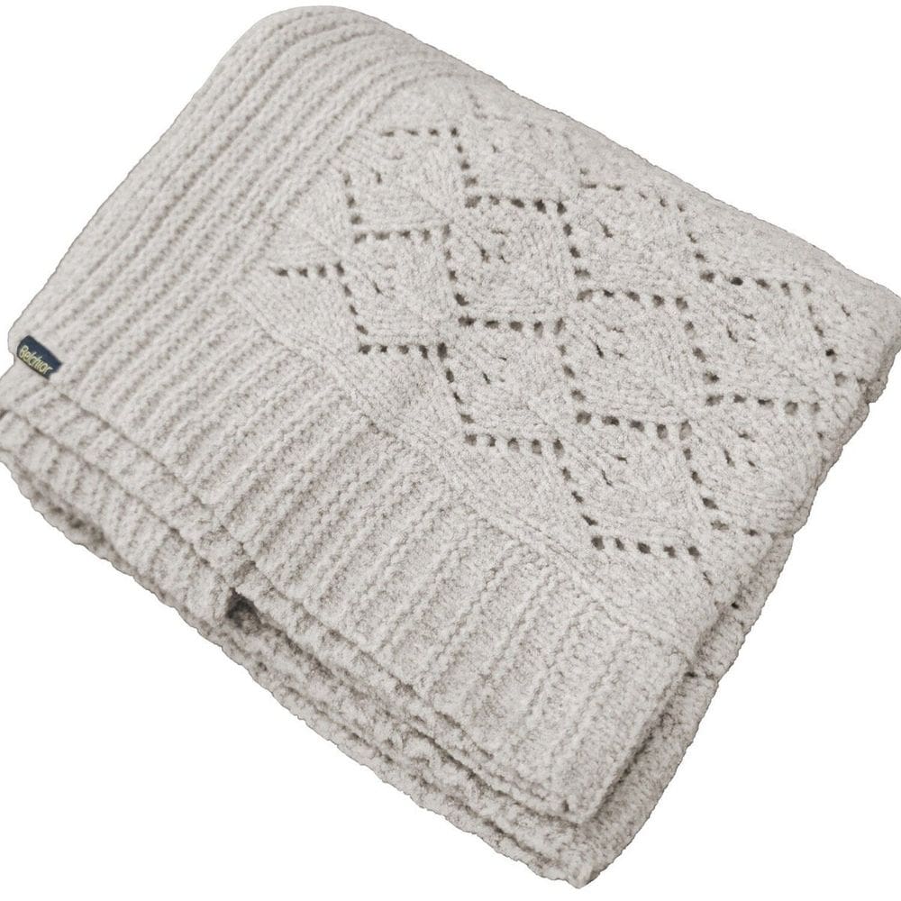 Manta Peseira de Tricot Linho 90x180 Cm - Pavone Linho