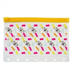 Necessaire Ziplock P Frases Cores E Amores Abelha 38785