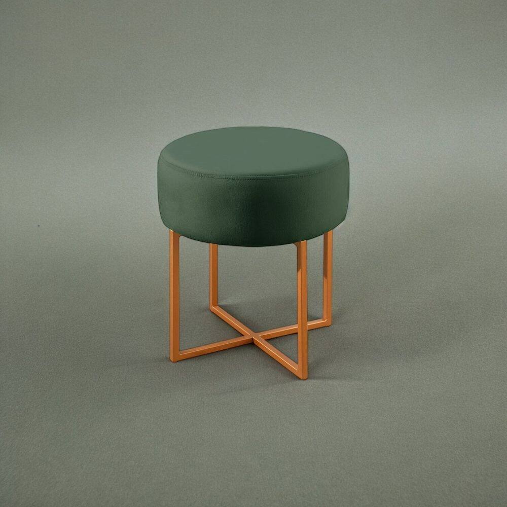 Puff Banqueta Otávio Luxo Verde