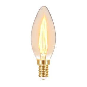 Lâmpada Led Filamento Vela B35 Âmbar E14 Taschibra 220V