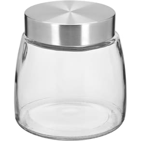 Pote Porta Mantimentos Home&co Vidro 800ml 12x12cm Cozinha