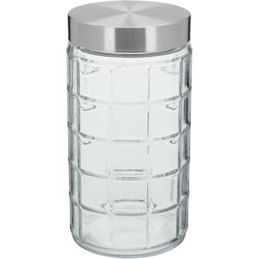 POTE HOME&CO VIDRO 1,5L 22x11x11cm PORTA MANTIMENTOS