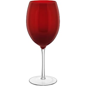 JG 2PÇ TAÇAS ÁGUA HOME&CO OPUS VIDRO 590ml 23x9x9cm VERMELHO