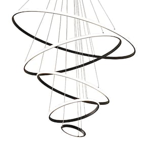 Lustre Pendente Nitrolux LP-405P Preto Led Bivolt