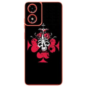 Capa Adesivo Skin008 Verso Para Motorola Moto G04S (2024)