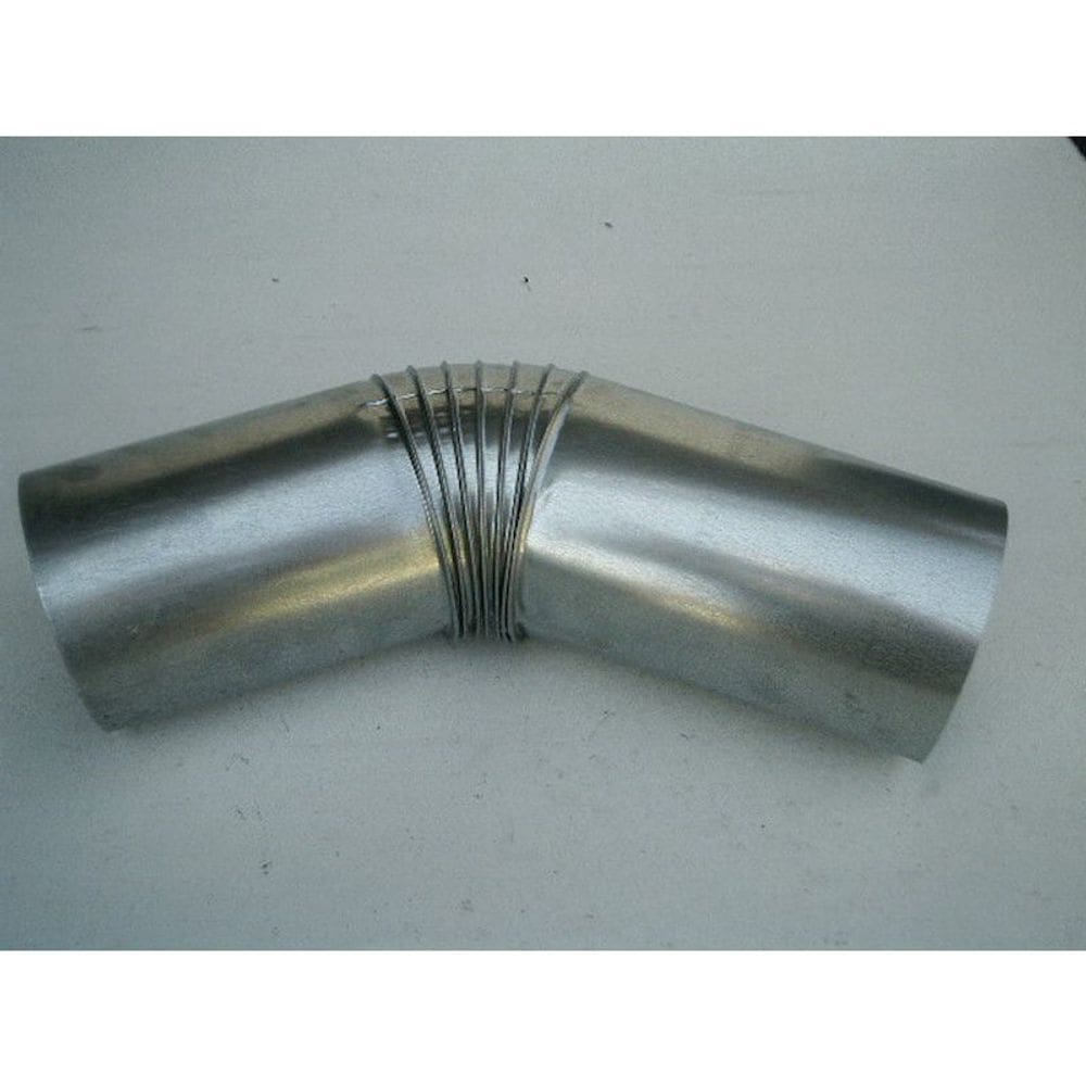 Curva Para Chaminé 45º 115Mm Galvanizada