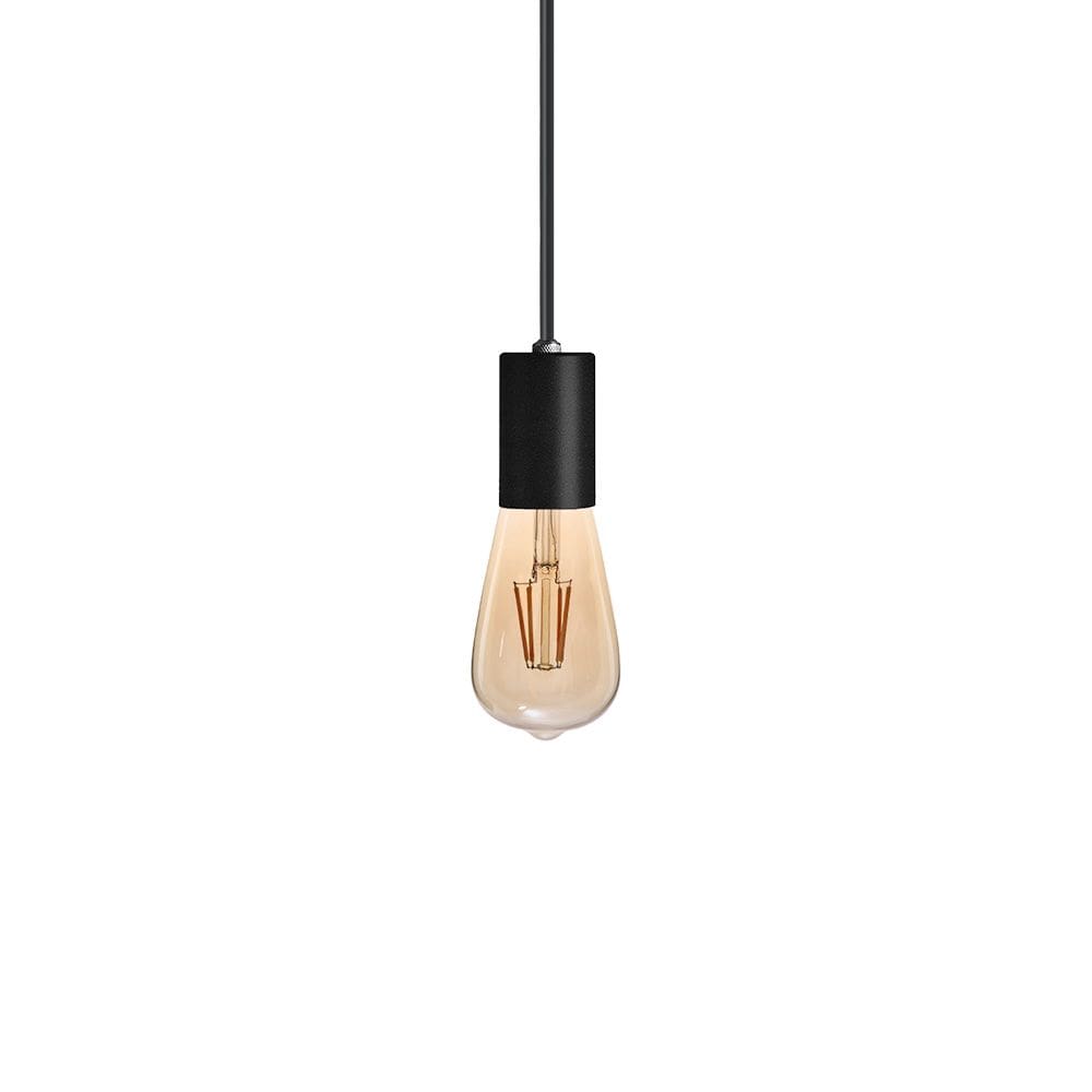 Lustre Pendente Blumenau Vintage Liso E27 Bivolt