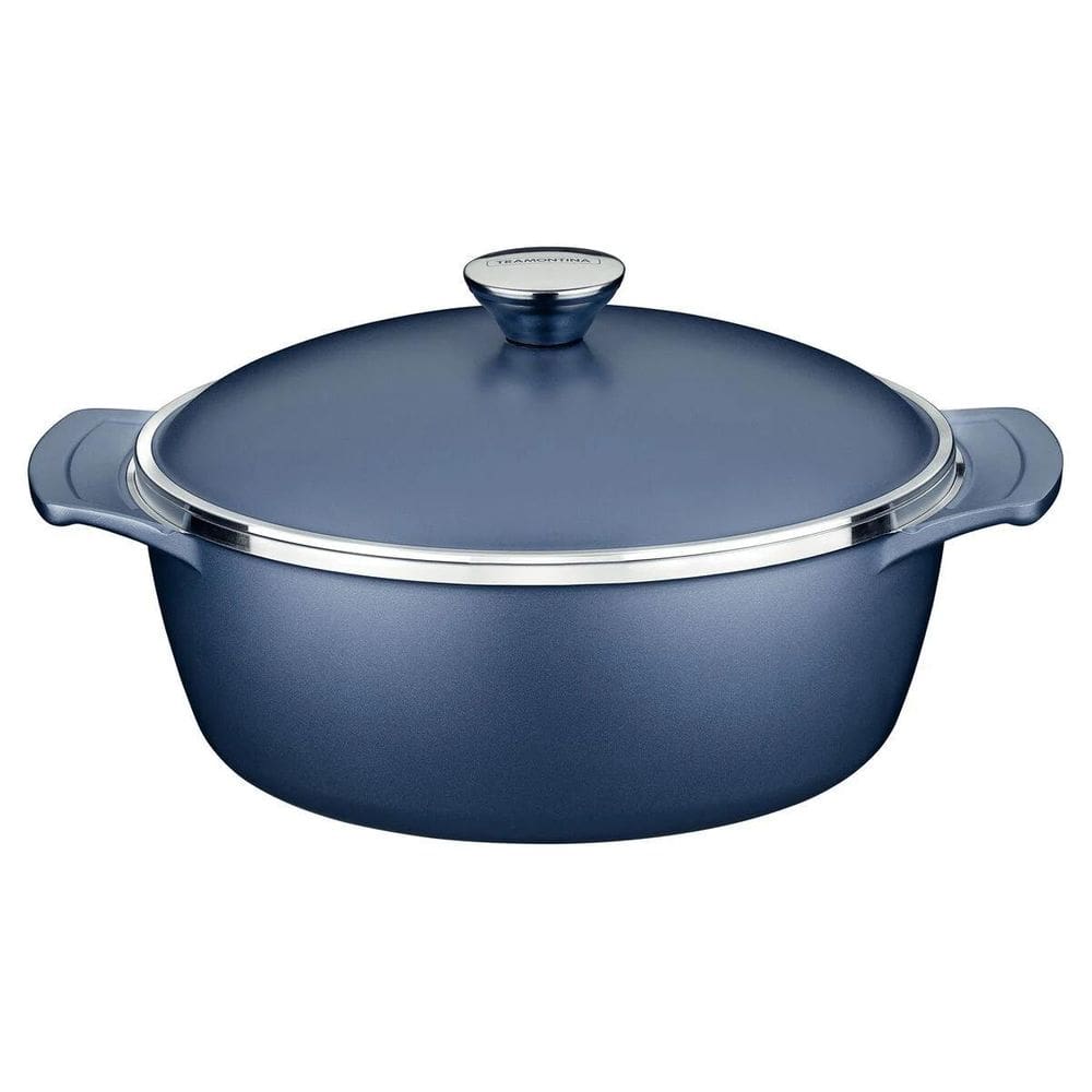 Caçarola 30Cm 6,8L Lyon Azul Elementar Tramontina