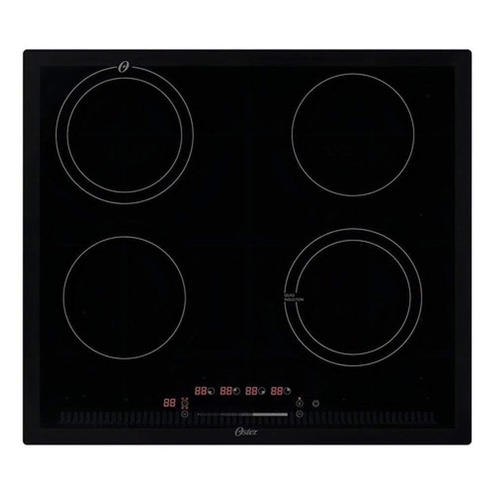 Cooktop Indução 4 Bocas Touchscreen Vidro Preto Oster