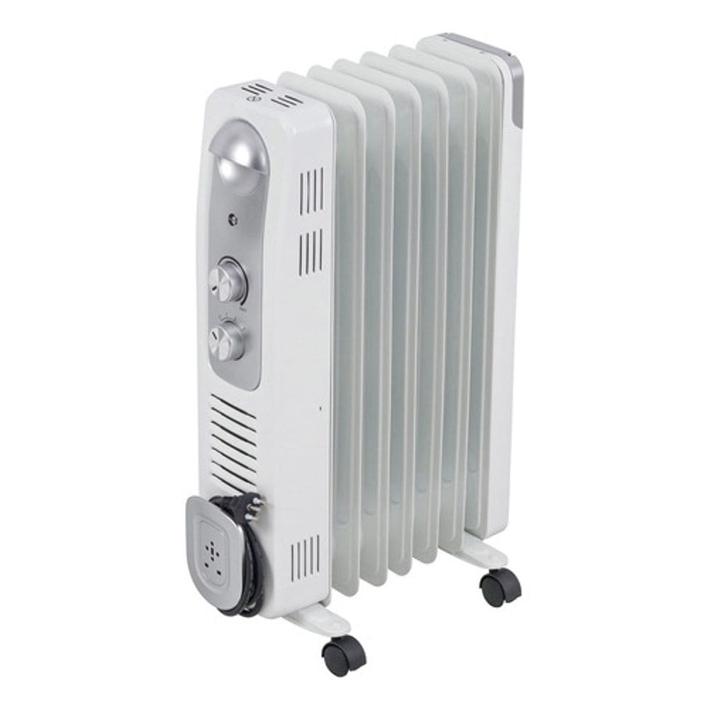 Aquecedor À Óleo Equation Branco Com 3 Potências 1500w 220v