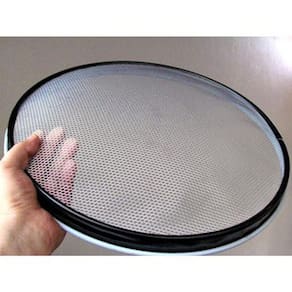 Peneira tipo feijão 40cm tela expandida - vitoria
