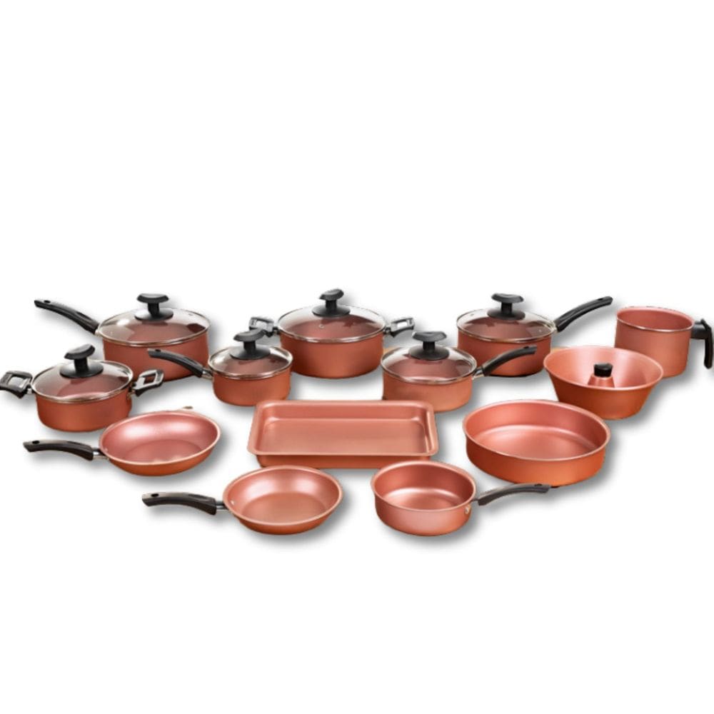 Conjunto Panelas 13 Peças Teflon Antiaderente