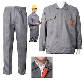 Conjunto Uniforme EPI Segurança do Trabalho Listra Refletiva Eletricista Mecanico Construçao Civil Obra