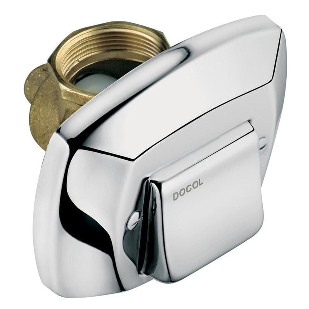 Kit 3 Válvulas de Descarga com Acabamento Baixa Pressão Docol Clássica 1.1/2” Chrome Cromado