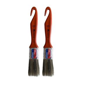 Kit 2 Trincha Pincel Para Pintura Látex Acrílica 1`` Tigre