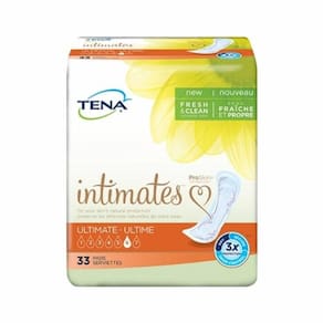 Almofada de controle da bexiga de 40,6 cm, 33 sacos da Essity (pacote com 4)
