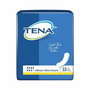 Almofada de controle da bexiga de 40,6 cm, 33 sacos da Essity (pacote com 2)