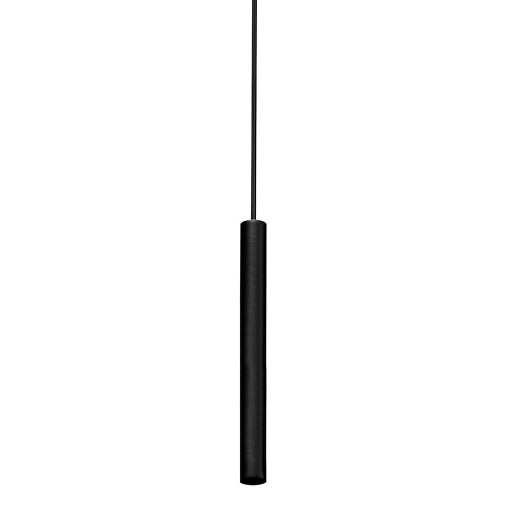Lustre Pendente Taschibra Tabli MR11 40cm Tubular Bivolt Preto
