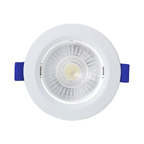 Spot de Led Embutir Slim PAR20 Redondo 8W Bivolt Blumenau 3000K Luz Quente