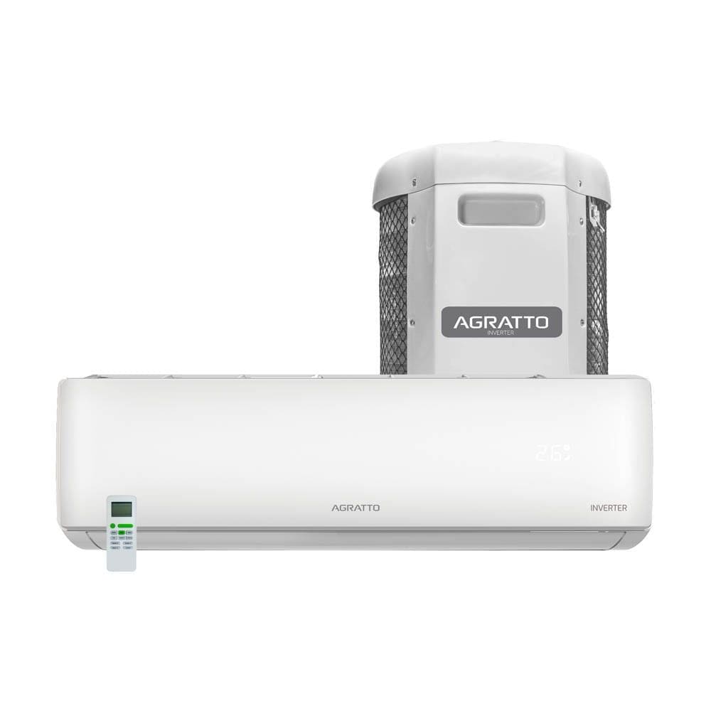 Ar Condicionado Split Hi Wall Inverter Agratto Liv Top 18000 BTU/h Quente e Frio LCST18QF-02I – 220 Volts