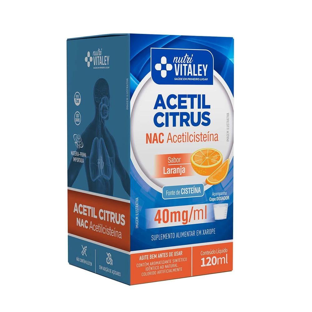 Acetilcitrus Vitaley Xarope 40mg 120ml